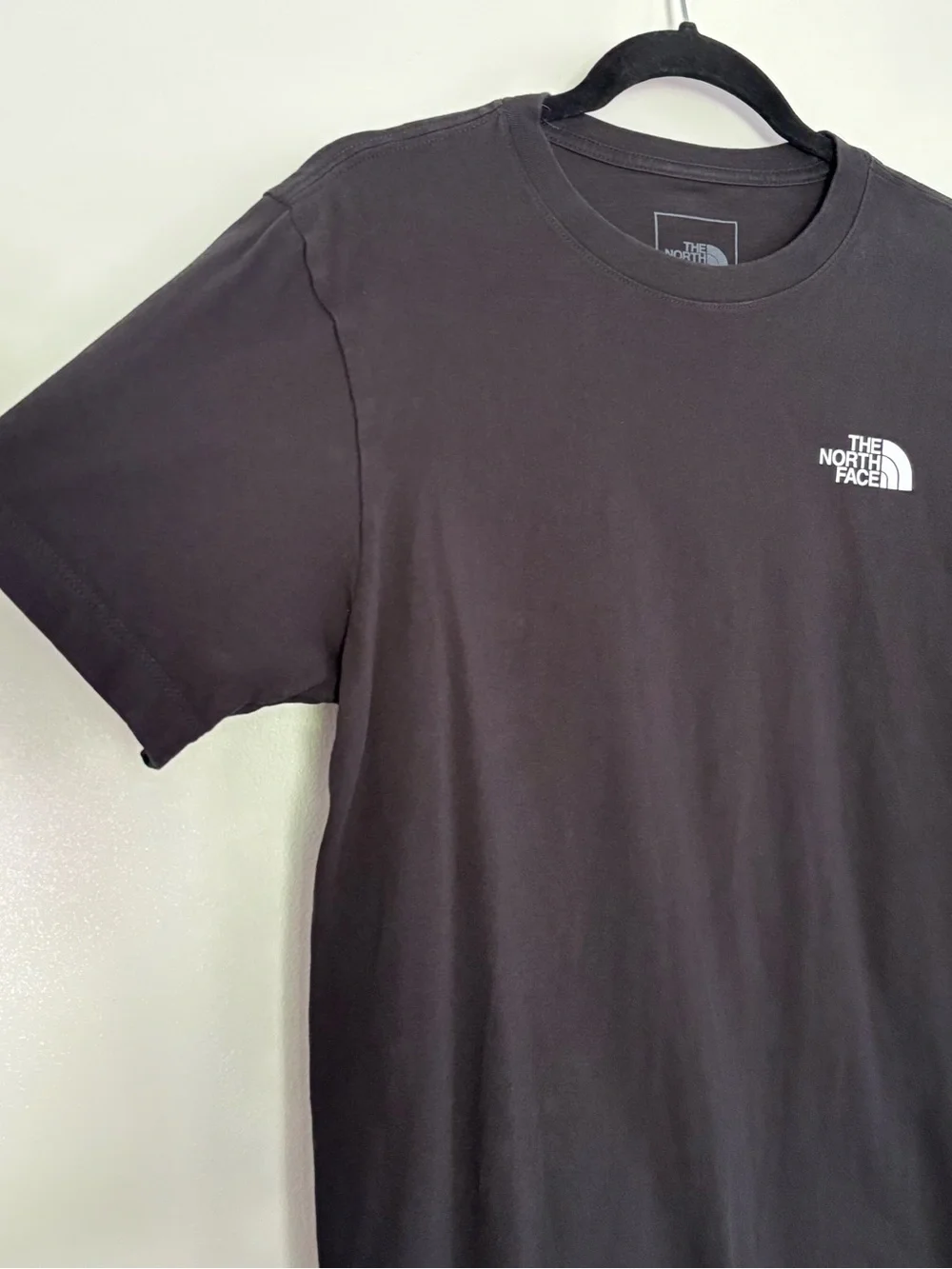 North Face Men’s Black Crewneck T Shirt Size Small Outdoor Kayak